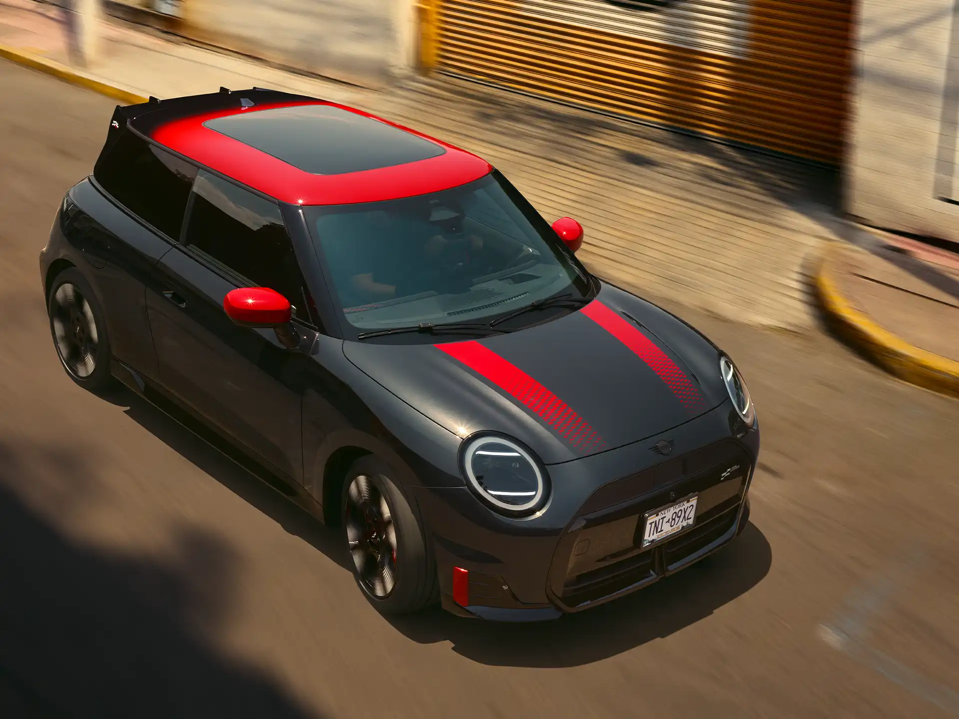 MINI John Cooper Works – J01 JCW sedd uppifrån